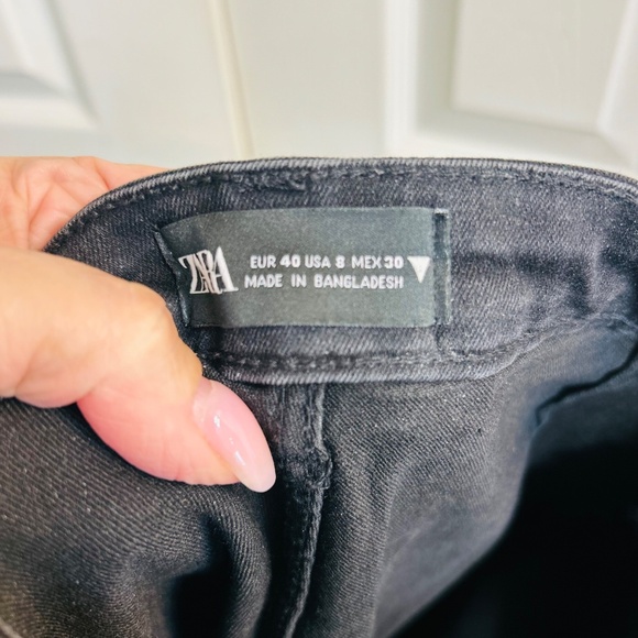 Zara High Waisted Skinny Jeans - Picture 5 of 5